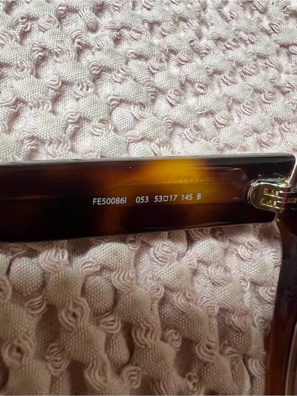 Fendi Roma Cat Eye Tortoise RX Eyeglass Frames FE50086I 053 New in Box